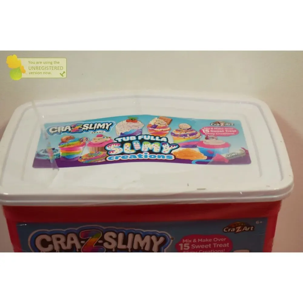 Cra-Z-Slimy Tub Fulla Fun Slimes and Putties